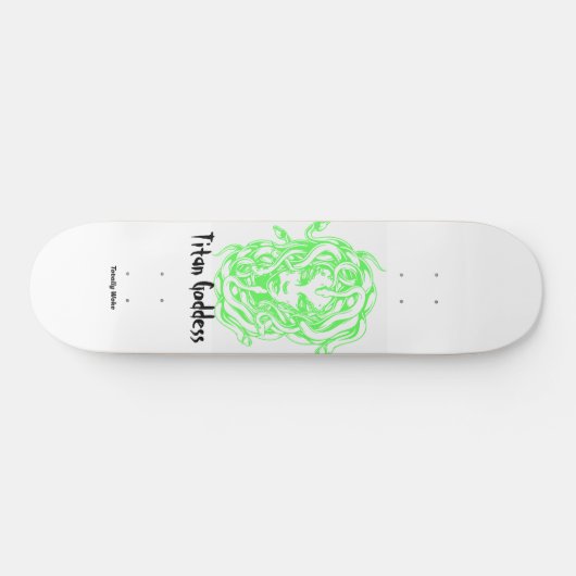 Deksel voor aangepaste skateboard van Medusa (Horizontaal)