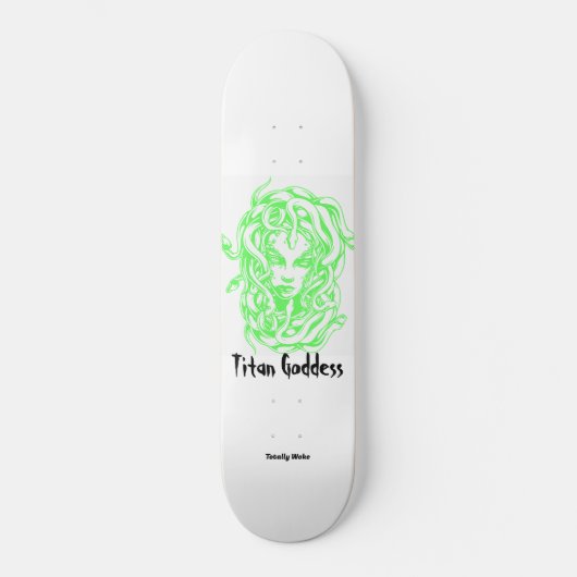 Deksel voor aangepaste skateboard van Medusa (Voorkant)