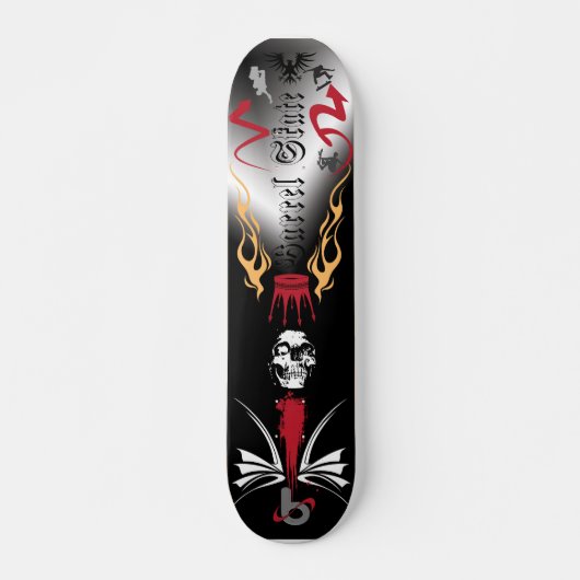 Deksel X Schaats Skateboard (Voorkant)