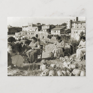 Deksels van Chinese flessen voor wijn Briefkaart