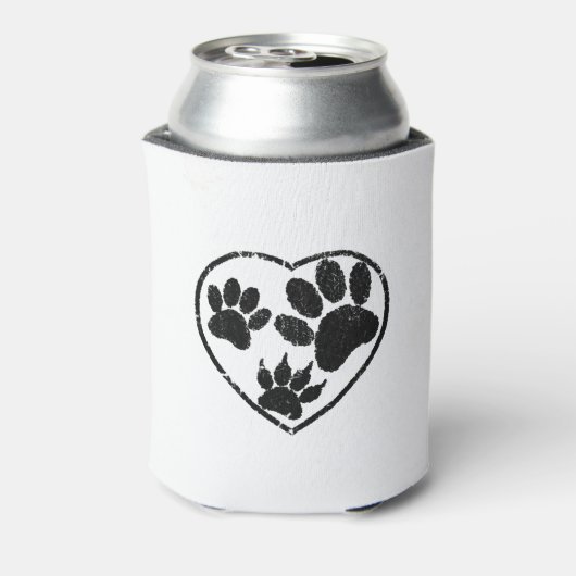 Deksels van rubber en van gesmeed haar blikjeskoeler (Blikje Achterkant)