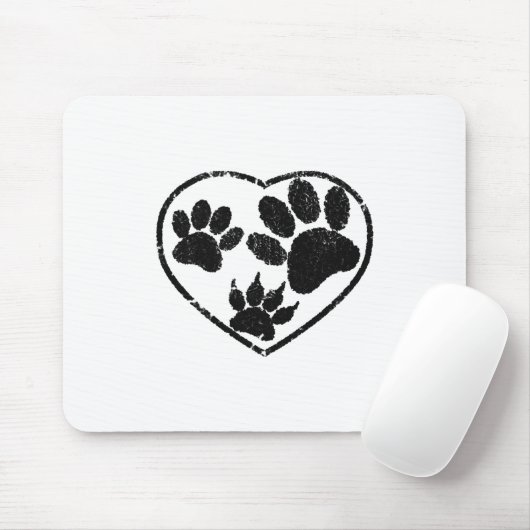 Deksels van rubber en van gesmeed haar muismat (Met muis)