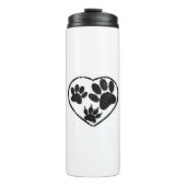 Deksels van rubber en van gesmeed haar thermosbeker (Voorkant)