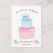 Dektaart en bakkerij visitekaartje (Voorkant)