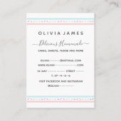 Dektaart en bakkerij visitekaartje (Achterkant)