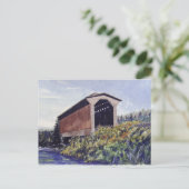 Dekte brug-briefkaart briefkaart (Staand voorkant)