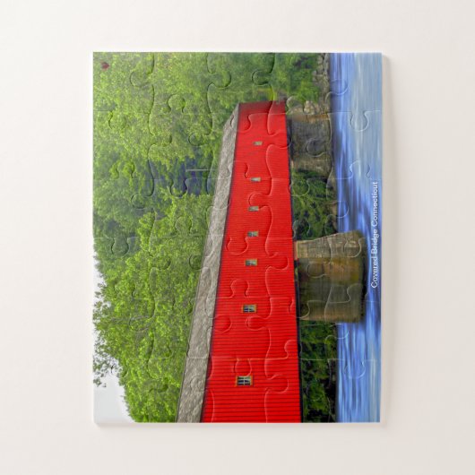 Dekte brug legpuzzel (Verticaal)