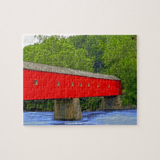 Dekte brug legpuzzel (Horizontaal)