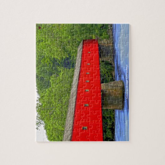 Dekte brug legpuzzel (Verticaal)