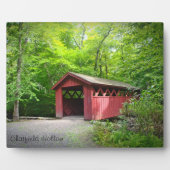 Dekte brug Plaque Fotoplaat (Voorkant)