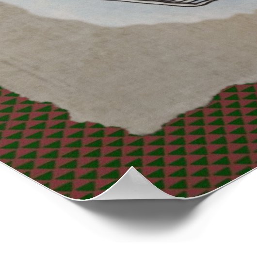 Dekte brug & Sleigh Poster (Hoek)