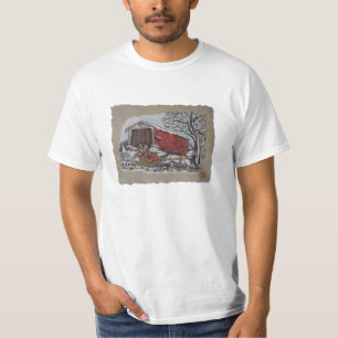 Dekte brug & Sleigh T-shirt