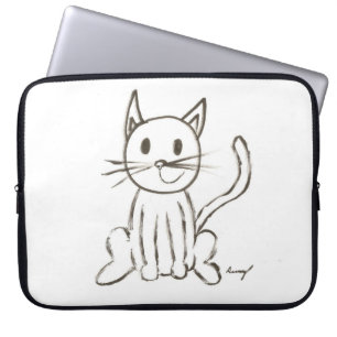Dekte Kat laptoptas Laptop Sleeve