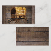 Dekte Wagon Koololie Lampen Western  Visitekaartje (Voorkant / Achterkant)