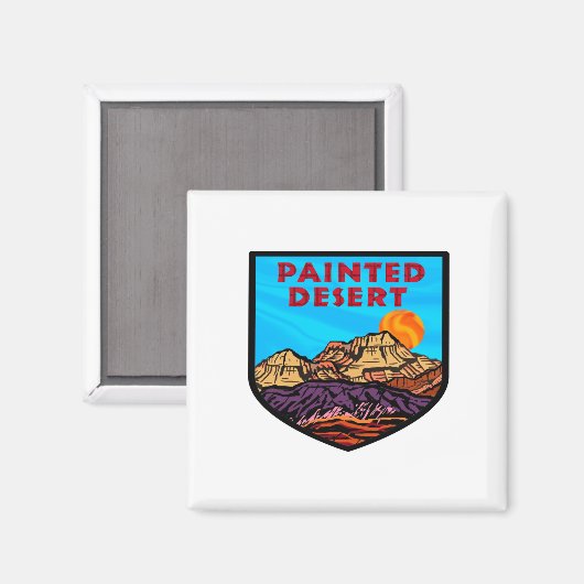 Dekte woestijnverbijstering magneet (Voorkant / Achterkant)