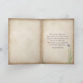 Dektekst van de trouwpartij, gekarteld in steen kaart (Binnen)