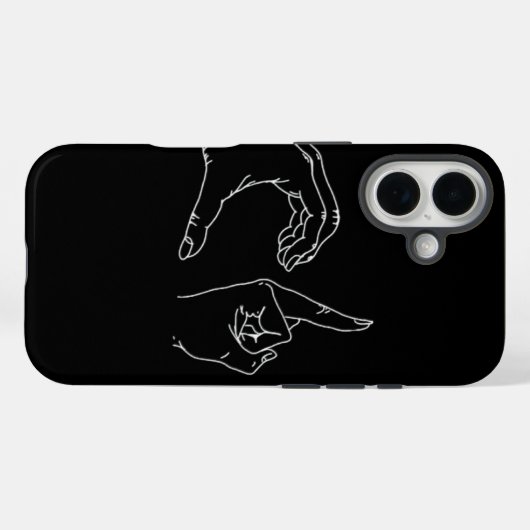 dektelefoon Case-Mate iPhone case (Achterkant (horizontaal))