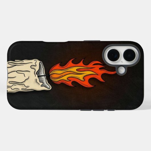 dektelefoon Case-Mate iPhone case (Achterkant (horizontaal))