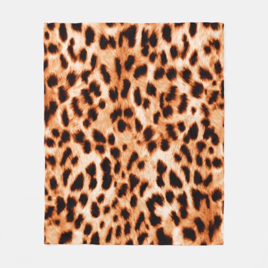Dektextuur van bladafdrukken fleece deken (Voorkant)