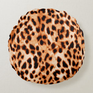 Dektextuur van bladafdrukken rond kussen