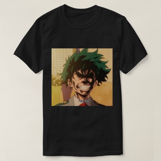 Deku - Eat dit T-shirt (Design voorkant)