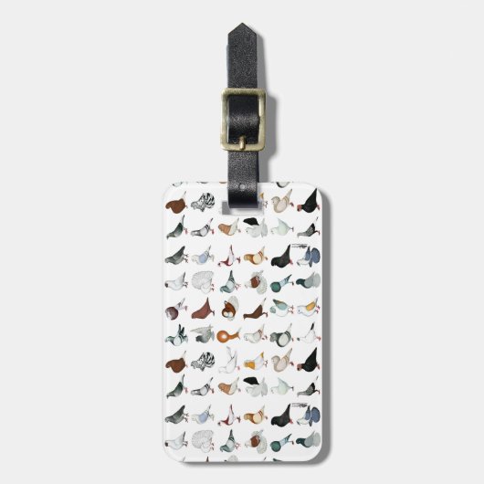 Dekvloeren Bagagelabel (Voorkant verticaal)