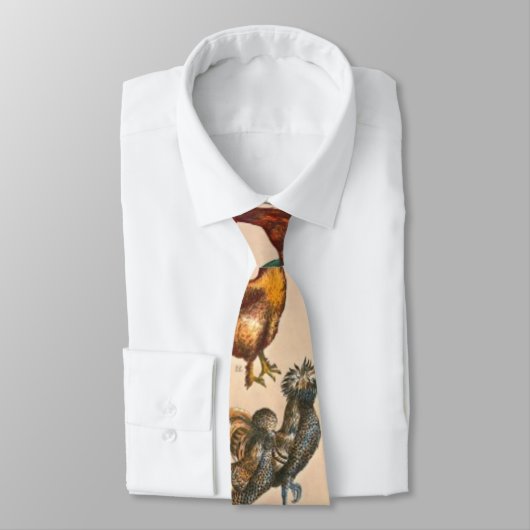 Dekvloeren van pluimvee 1868 stropdas (Gebonden)