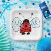 Dekvogel Papieren Bordje (Feest)