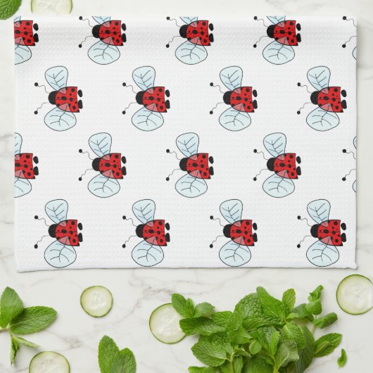 Dekvogel Theedoek (Gevouwen)