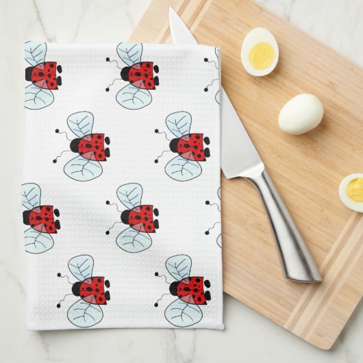 Dekvogel Theedoek (Quarter Fold)