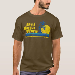Del Boca Grappig Nieuwigheid Ontwerp Vista Pensioe T-shirt