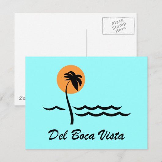 Del Boca Vista Briefkaart (Voorkant / Achterkant)