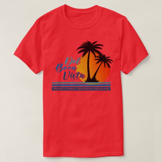 del boca vista Florida 12 TShirt (Design voorkant)