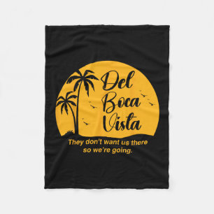 Del Boca Vista kleding uni-volwassenen grappige pe Fleece Deken