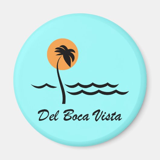 Del Boca Vista Magneet (Voorkant)