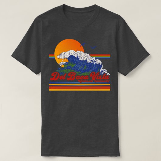 Del Boca Vista Retirement Community T-shirt (Design voorkant)