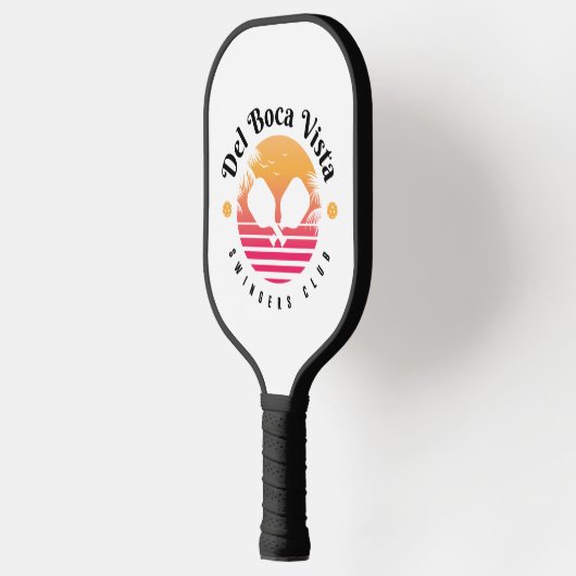 Del Boca Vista Swingers Club Pickleball Paddle (Links)