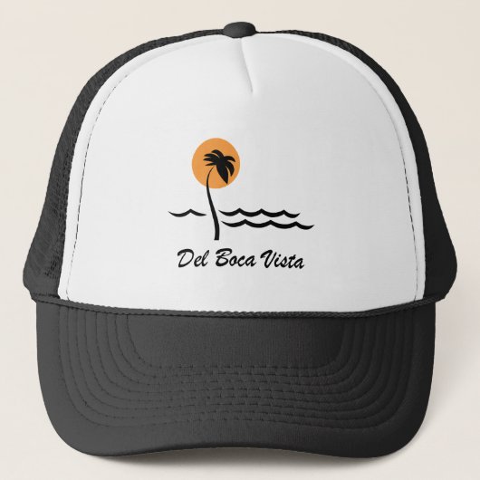 Del Boca Vista Trucker Pet (Voorkant)