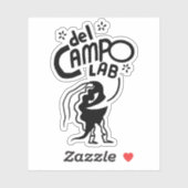 del Campo Lab Micro Guy Sticker (Vel)
