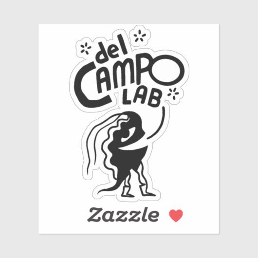 del Campo Lab Micro Guy Sticker (Vel)