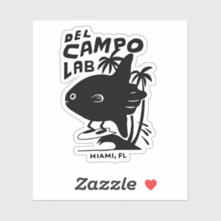 del Campo Lab Surfen Mola Sticker