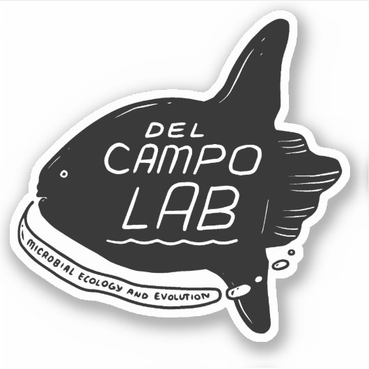 del Campo Lab Talking Mola Sticker (Voorkant)