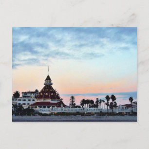 Del Coronado Sunset Briefkaart