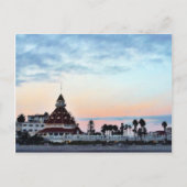 Del Coronado Sunset Briefkaart (Voorkant)