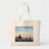 Del Coronado Sunset Grote Tote Bag (Voorkant)