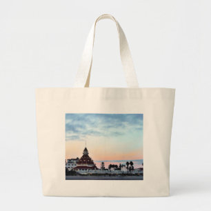 Del Coronado Sunset Grote Tote Bag
