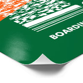 DEL Delhi Luchthaven Perfect Poster (Hoek)