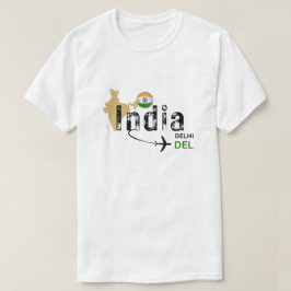 DEL Delhi luchthavencode T Shirt
