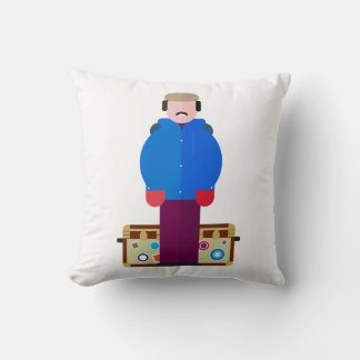 Del Griffith - Classic Comedy Throw Pillow Kussen