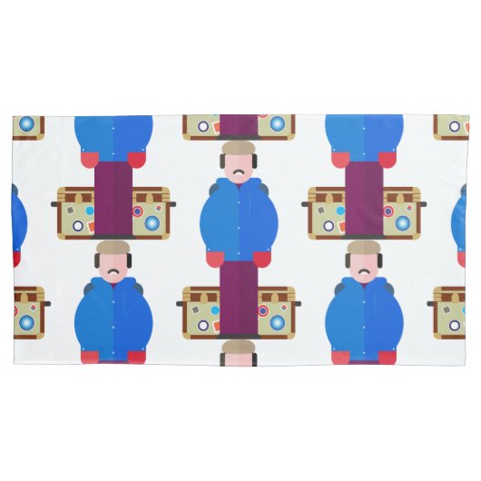 Del Griffith – Classic Comedy Tribute Pillowcase Kussensloop (Voorkant-Links)